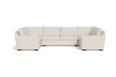 Maverick 5pc Sectional Sofa :: Leg Finish: Espresso
