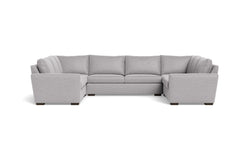 Maverick 5pc Sectional Sofa :: Leg Finish: Espresso