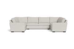 Maverick 5pc Sectional Sofa :: Leg Finish: Espresso
