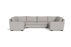 Maverick 5pc Sectional Sofa :: Leg Finish: Espresso