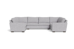 Maverick 5pc Sectional Sofa :: Leg Finish: Espresso