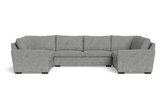 Maverick 5pc Sectional Sofa :: Leg Finish: Espresso