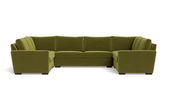 Maverick 5pc Sectional Sofa :: Leg Finish: Espresso