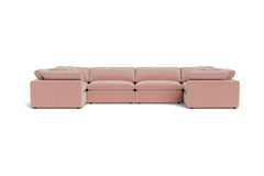 Westover 6pc Sectional Sofa :: Leg Finish: Espresso