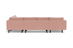 Sadie 4pc Sectional Sofa :: Leg Finish: Espresso / Configuration: LAF - Chaise on the Left