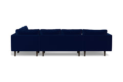 Sadie 4pc Sectional Sofa :: Leg Finish: Espresso / Configuration: LAF - Chaise on the Left