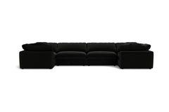 Westover 6pc Sectional Sofa :: Leg Finish: Espresso