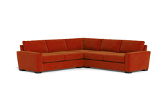 Maverick 3pc Sectional Sofa :: Leg Finish: Espresso