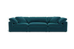 Westover 3pc Sectonal Sofa :: Leg Finish: Espresso