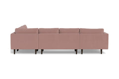 Sadie 4pc Sectional Sofa :: Leg Finish: Espresso / Configuration: LAF - Chaise on the Left