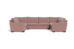 Maverick 5pc Sectional Sofa :: Leg Finish: Espresso