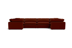 Westover 6pc Sectional Sofa :: Leg Finish: Espresso