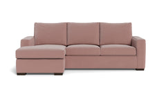 Maverick Reversible Chaise Sofa :: Leg Finish: Espresso