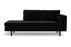 Sadie Sofa Lounger :: Leg Finish: Espresso / Configuration: RAF - Right Arm Facing