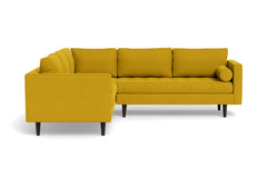 Sadie 3pc Sectional Sofa :: Leg Finish: Espresso