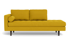 Sadie Sofa Lounger :: Leg Finish: Espresso / Configuration: LAF - Left Arm Facing