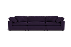 Westover 3pc Sectonal Sofa :: Leg Finish: Espresso