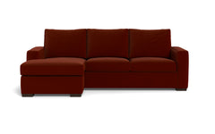 Maverick Reversible Chaise Sofa :: Leg Finish: Espresso