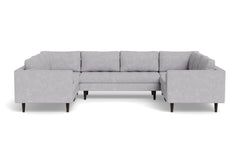 Sadie 5pc Sectional Sofa :: Leg Finish: Espresso