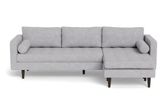 Sadie Reversible Chaise Sofa :: Leg Finish: Espresso