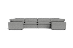 Westover 6pc Sectional Sofa :: Leg Finish: Espresso