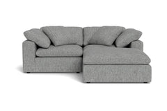 Westover 3pc Sectional Sofa W/ Ottoman :: Leg Finish: Espresso