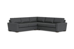 Maverick 3pc Sectional Sofa :: Leg Finish: Espresso