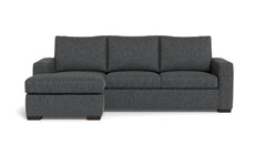 Maverick Reversible Chaise Sofa :: Leg Finish: Espresso