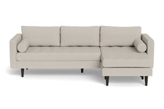 Sadie Reversible Chaise Sofa :: Leg Finish: Espresso