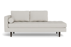 Sadie Sofa Lounger :: Leg Finish: Espresso / Configuration: LAF - Left Arm Facing