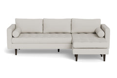 Sadie Reversible Chaise Sofa :: Leg Finish: Espresso