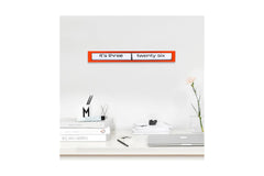 Texttime Clock by Cloudnola RED