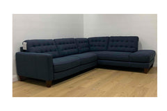 Toranado 2pc Sectional with Power Footrests in OASIS