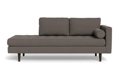 Sadie Sofa Lounger :: Leg Finish: Espresso / Configuration: RAF - Right Arm Facing
