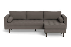 Sadie Reversible Chaise Sofa :: Leg Finish: Espresso