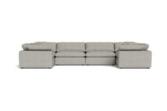 Westover 6pc Sectional Sofa :: Leg Finish: Espresso