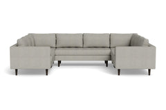 Sadie 5pc Sectional Sofa :: Leg Finish: Espresso