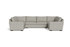 Maverick 5pc Sectional Sofa :: Leg Finish: Espresso