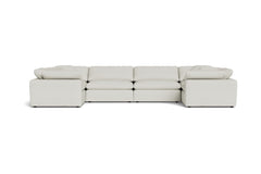 Westover 6pc Sectional Sofa :: Leg Finish: Espresso