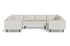 Sadie 5pc Sectional Sofa :: Leg Finish: Espresso