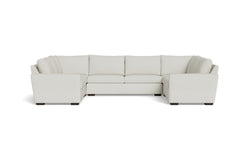 Maverick 5pc Sectional Sofa :: Leg Finish: Espresso