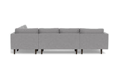 Sadie 4pc Sectional Sofa :: Leg Finish: Espresso / Configuration: LAF - Chaise on the Left