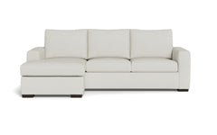 Maverick Reversible Chaise Sofa :: Leg Finish: Espresso