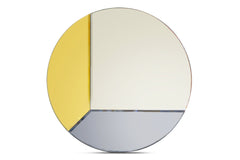 Mosaic Large Mirror by Cloudnola GOLD