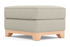 Brentwood Ottoman :: Leg Finish: Natural / Size: 23x30