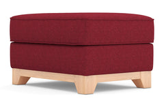 Brentwood Ottoman :: Leg Finish: Natural / Size: 23x30