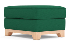 Brentwood Ottoman :: Leg Finish: Natural / Size: 23x30