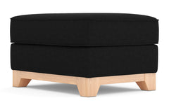 Brentwood Ottoman :: Leg Finish: Natural / Size: 23x30