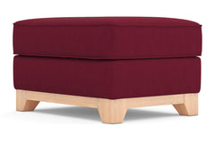 Brentwood Ottoman :: Leg Finish: Natural / Size: 23x30
