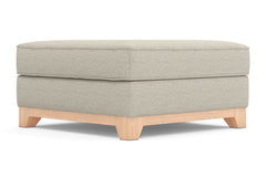 Brentwood Ottoman :: Leg Finish: Natural / Size: 35x35